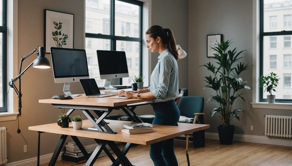 Bureau assis-debout : comment choisir la hauteur idéale pour votre posture
